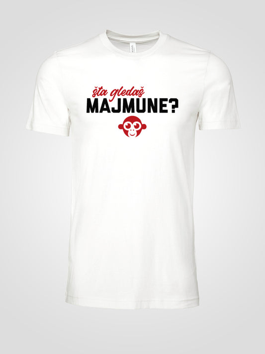 Šta gledaš majmune?
