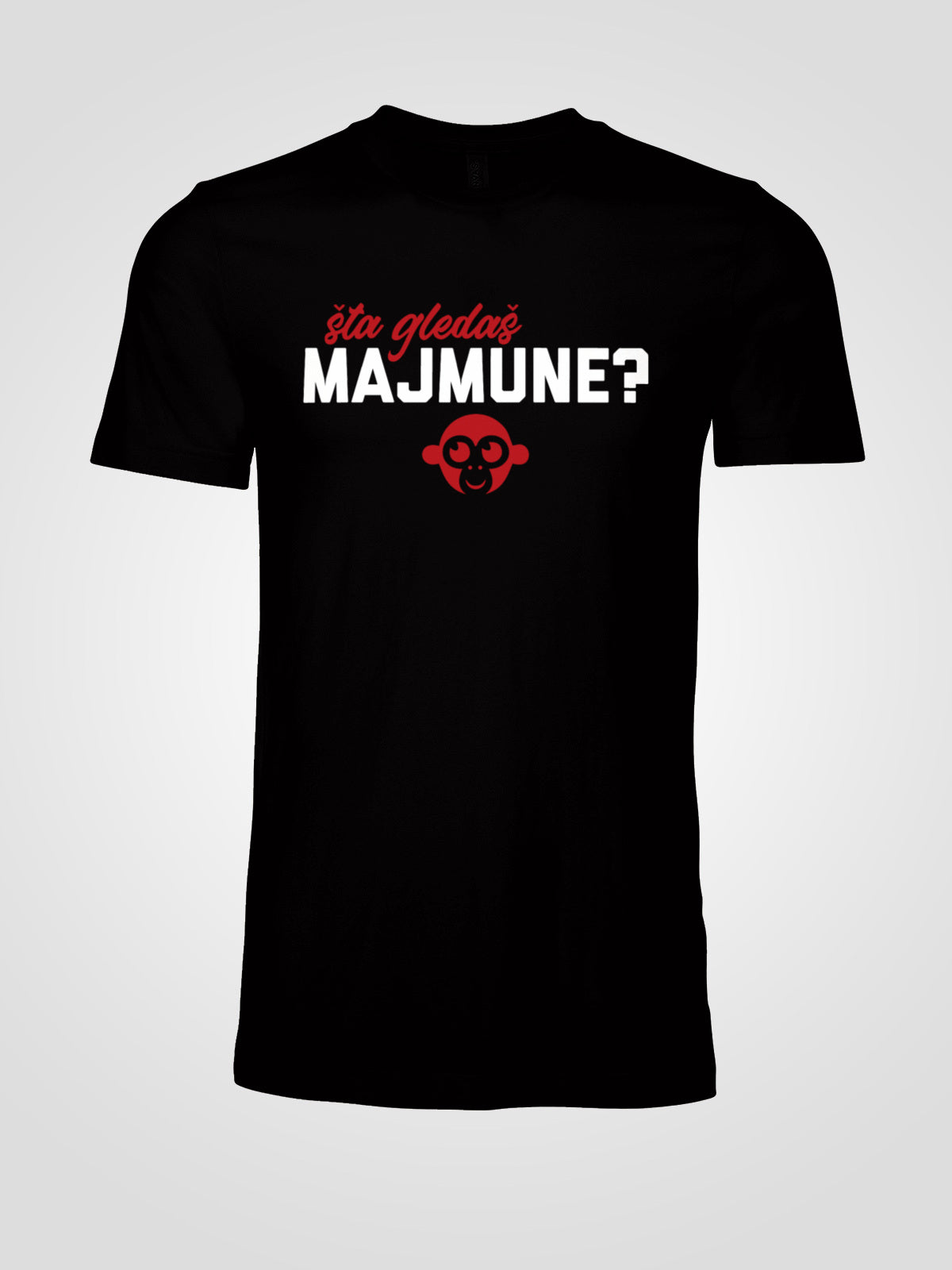 Šta gledaš majmune?