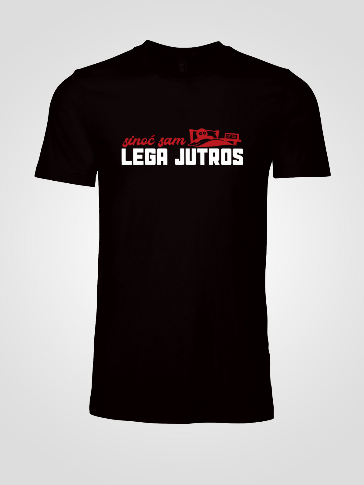 Sinoć sam lega jutros